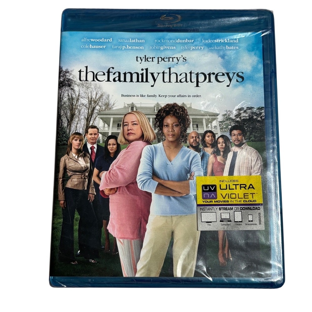 NEW Tyler Perry's The Family That Preys Blu-ray Movie Alfre Woodard Kathy Bates